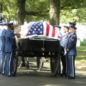 Transfer of the casket