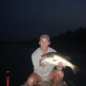 Nick bass fishing