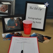 Red Solo Cup Signed by Toby Keith