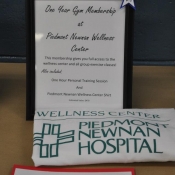 One Year Gym Membership to Piedmont Newnan Wellness Center & T-Shirt