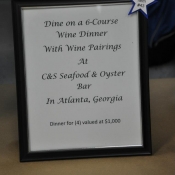 Dinner & Wine Pairings for (4) to C&S Seafood & Oyster Bar
